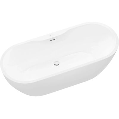 Bernstein Freistehende Badewanne ROMA PLUS 2.0 Acryl Weiß Matt 180x75x58 cm Bernstein Freistehende Badewanne ROMA PLUS 2.0 Acryl Weiß Matt 180x75x58 cm