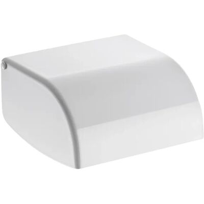 Delabie WC-Papierhalter Edelstahl 1.4301 pulverbeschichtet weiß Delabie WC-Papierhalter Edelstahl 1.4301 pulverbeschichtet weiß