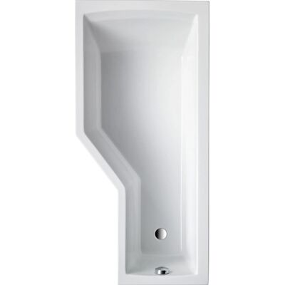 Ottofond Cello Badewanne - Links, 160x80 cm, Weiß, Asymmetrisch Ottofond Cello Badewanne - Links, 160x80 cm, Weiß, Asymmetrisch