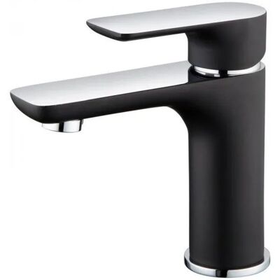 Bernstein Schwarzer Mattschwarzer Modern Wasserhahn - Badezimmer Waschbeckenmischer Bernstein Schwarzer Mattschwarzer Modern Wasserhahn - Badezimmer Waschbeckenmischer