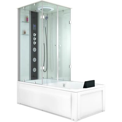 AcquaVapore Dusche Wanne Kombination K05-R03-EC Duschkabine 90x180 AcquaVapore Dusche Wanne Kombination K05-R03-EC Duschkabine 90x180