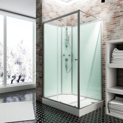 Schulte ExpressPlus 72H Ibiza Wellnesskabine Komplettdusche 120x80cm - Duschkabine Schulte ExpressPlus 72H Ibiza Wellnesskabine Komplettdusche 120x80cm - Duschkabine
