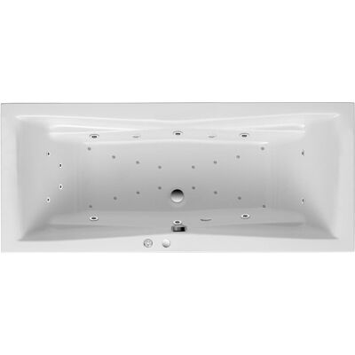 Ottofond Whirlpool Atlanta Duo Exklusiv 180 cm x 80 cm Weiß Ottofond Whirlpool Atlanta Duo Exklusiv 180 cm x 80 cm Weiß