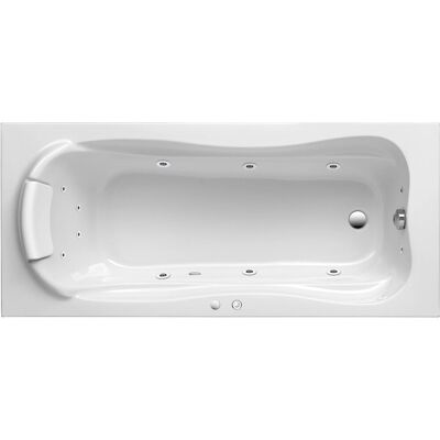 Ottofond Whirlpool Jamaica Komfort 180 cm x 80 cm Weiß Ottofond Whirlpool Jamaica Komfort 180 cm x 80 cm Weiß