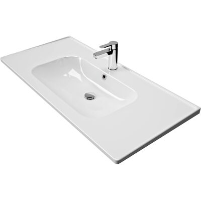 Pelipal Keramik-Waschbecken 108 cm Trentino Pelipal Keramik-Waschbecken 108 cm Trentino