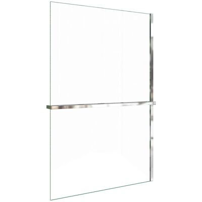 AICA Walk In 90x200cm Duschwand 8mm NANO ESG-Glas Duschabtrennung mit Duschregal Handtuchhalter Duschtrennwand AICA Walk In 90x200cm Duschwand 8mm NANO ESG-Glas Duschabtrennung mit Duschregal Handtuchhalter Duschtrennwand