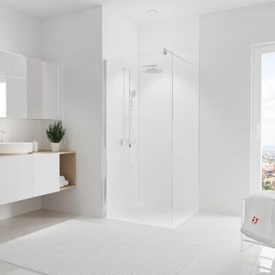 SCHULTE - DecoDesign - Weiß - 90x255 cm - Duschrückwand SCHULTE - DecoDesign - Weiß - 90x255 cm - Duschrückwand
