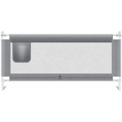 KESSER Bettschutzgitter für Kinder Klappbar Länge 150 cm Hellgrau KESSER Bettschutzgitter für Kinder Klappbar Länge 150 cm Hellgrau