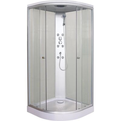 Sanotechnik Komplettduschkabine TC01 90 x 90 x 210 cm Sanotechnik Komplettduschkabine TC01 90 x 90 x 210 cm