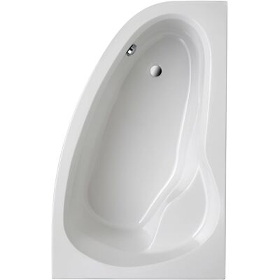 Ottofond Loredana Sanitäracryl Badewanne - Wanne links, 240L, Weiß Ottofond Loredana Sanitäracryl Badewanne - Wanne links, 240L, Weiß