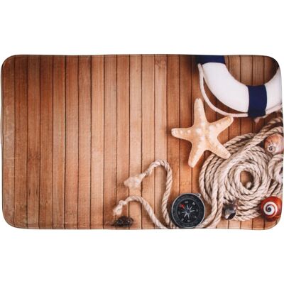 SANILO Maritime Badmatte - Rechteckig 70x110cm SANILO Maritime Badmatte - Rechteckig 70x110cm