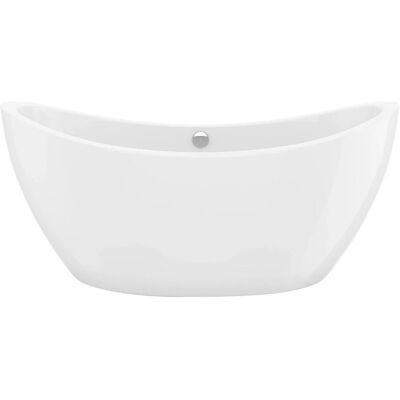Vente-unique Freistehende Badewanne Alda Weiß 170 cm Vente-unique Freistehende Badewanne Alda Weiß 170 cm