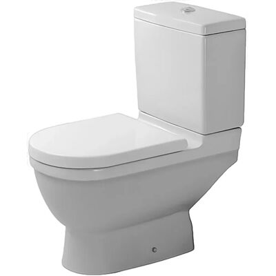 Duravit Starck 3 Stand-WC - Weiß, 6L, Tiefspüler - Für Kombination Duravit Starck 3 Stand-WC - Weiß, 6L, Tiefspüler - Für Kombination