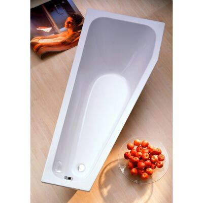 Ottofond Koala Vario Badewanne - Weiß, Asymmetrisch, Modell A 1700x400/750 mm Ottofond Koala Vario Badewanne - Weiß, Asymmetrisch, Modell A 1700x400/750 mm