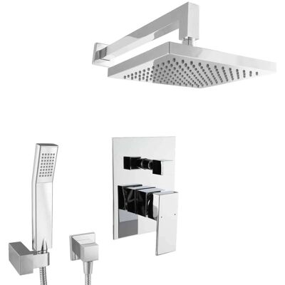 PaulGurkes Regendusche Unterputz Dusch Set Eckig Komplett PaulGurkes Regendusche Unterputz Dusch Set Eckig Komplett