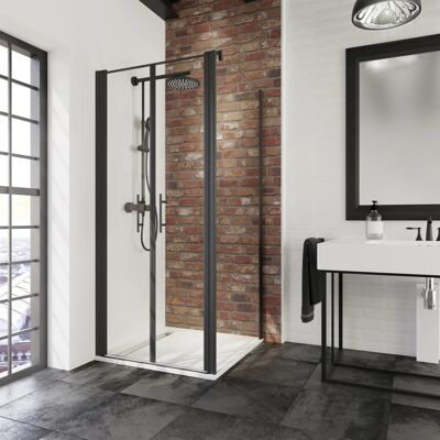 SCHULTE - Alexa Style 2.0 - Mattschwarz - 90x90 - Shower Cabin SCHULTE - Alexa Style 2.0 - Mattschwarz - 90x90 - Shower Cabin