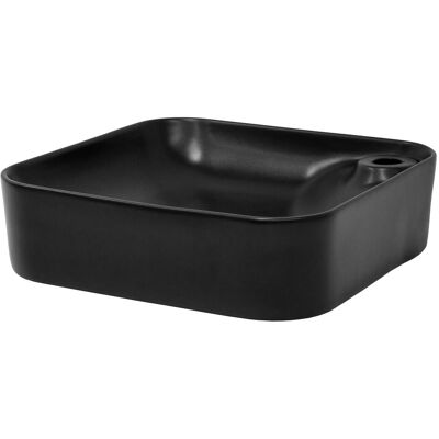 ML-Design Keramikwaschbecken 43x43x12cm Schwarz Matt ML-Design Keramikwaschbecken 43x43x12cm Schwarz Matt