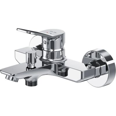 AM.PM Einhebel-Wannenarmatur / Brausearmatur, Wasserhahn Bad, Wannenbatterie FXA10000 X-Joy Aufputz Chrom AM.PM Einhebel-Wannenarmatur / Brausearmatur, Wasserhahn Bad, Wannenbatterie FXA10000 X-Joy Aufputz Chrom