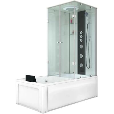 AcquaVapore Dusche Wanne Kombination K05-L02-EC Duschkabine 180x90 AcquaVapore Dusche Wanne Kombination K05-L02-EC Duschkabine 180x90