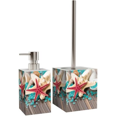 Sanilo Badezimmer Set, Seifenspender und WC Bath Salts Sanilo Badezimmer Set, Seifenspender und WC Bath Salts