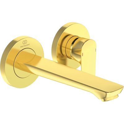 Ideal Standard Air Gebürstet Gold Wandarmatur - Bausatz Widespread Ideal Standard Air Gebürstet Gold Wandarmatur - Bausatz Widespread