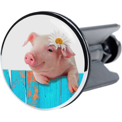 Sanilo Schwein Waschbeckenstöpsel - Bunt Badezimmerzubehör Sanilo Schwein Waschbeckenstöpsel - Bunt Badezimmerzubehör