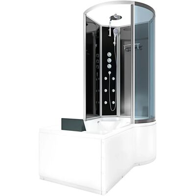 AcquaVapore Kombination Badewanne Dusche K50-L32-EC Duschtempel 170x100 AcquaVapore Kombination Badewanne Dusche K50-L32-EC Duschtempel 170x100