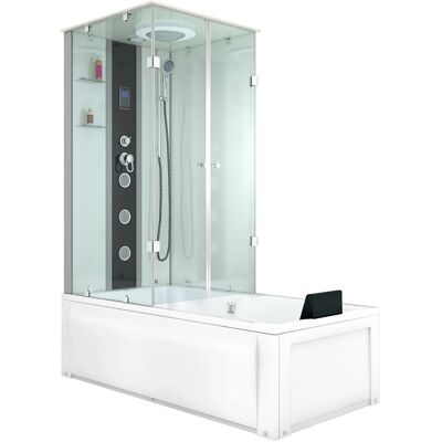 AcquaVapore Dusche Wanne Kombination K05-R01-EC Duschkabine 90x180 AcquaVapore Dusche Wanne Kombination K05-R01-EC Duschkabine 90x180