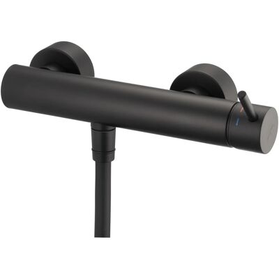 Kronenbach Lima 2.0 Schwarz Aufputz-Brausearmatur - Brauseanschluss 1/2" Kronenbach Lima 2.0 Schwarz Aufputz-Brausearmatur - Brauseanschluss 1/2"