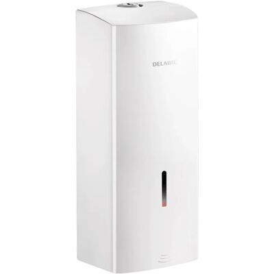 Delabie Elektronischer Flüssigseifenspender 1, Edelstahl 1.4301, weiß Delabie Elektronischer Flüssigseifenspender 1, Edelstahl 1.4301, weiß