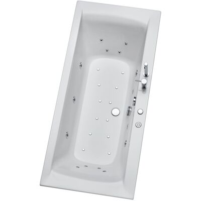 OTTOFOND Rosa - Weiß - 190 cm - 2 Plätze - Whirlpool OTTOFOND Rosa - Weiß - 190 cm - 2 Plätze - Whirlpool