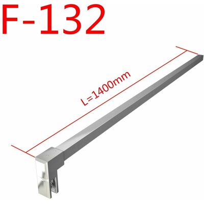 AICA 140cm Stabilisator Chrom Glänzend Für 6-10mm Duschkabine Duschwand Walk In Glaswand AICA 140cm Stabilisator Chrom Glänzend Für 6-10mm Duschkabine Duschwand Walk In Glaswand