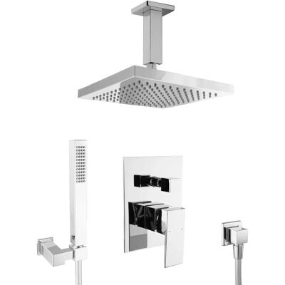 PaulGurkes Unterputz Duschset Duschsystem Regendusche Armatur Set Dusche Brause PaulGurkes Unterputz Duschset Duschsystem Regendusche Armatur Set Dusche Brause