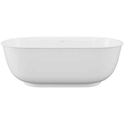 Vente-unique Freistehende Badewanne Boglieta Weiß 170 cm Vente-unique Freistehende Badewanne Boglieta Weiß 170 cm