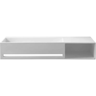 Bernstein Wandwaschbecken TWG62 aus Mineralguss Weiß Matt 120cm Bernstein Wandwaschbecken TWG62 aus Mineralguss Weiß Matt 120cm
