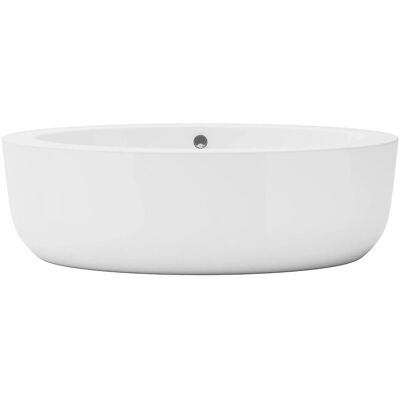 MARMATI Oval Selbststehende Badewanne - 251L - 185x90x58cm MARMATI Oval Selbststehende Badewanne - 251L - 185x90x58cm