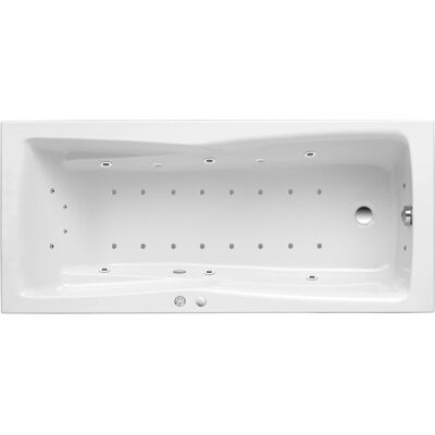 Ottofond Whirlpool Atlanta Exklusiv 190 cm x 90 cm Weiß Ottofond Whirlpool Atlanta Exklusiv 190 cm x 90 cm Weiß