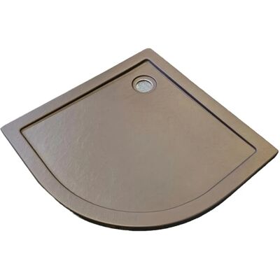 Sanotechnik Duschwanne Viertelkreis 80 cm x 80 cm Grau Sanotechnik Duschwanne Viertelkreis 80 cm x 80 cm Grau