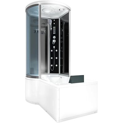 AcquaVapore Kombination Badewanne Dusche K55-R31-EC Duschtempel 100x170 AcquaVapore Kombination Badewanne Dusche K55-R31-EC Duschtempel 100x170