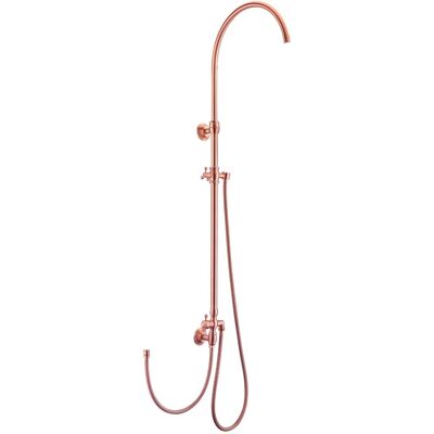 PaulGurkes Duschsystem Aufputz Retro Kupfer Nostalgie Rote Bronze Regendusche PaulGurkes Duschsystem Aufputz Retro Kupfer Nostalgie Rote Bronze Regendusche