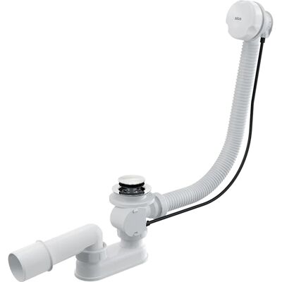 Alca A51B Weiß Automatischer Badewannensiphon - Badablauf Alca A51B Weiß Automatischer Badewannensiphon - Badablauf