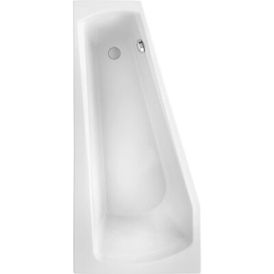 Ottofond Bahia Badewanne - Weiß, 160x75cm, Links, Modell 989001 Ottofond Bahia Badewanne - Weiß, 160x75cm, Links, Modell 989001