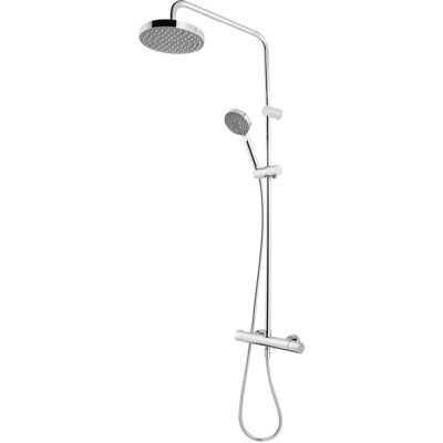 Breuer - Aquamaxx 330 - Rundkopfdusche - Thermostat - Duschpaneel Breuer - Aquamaxx 330 - Rundkopfdusche - Thermostat - Duschpaneel