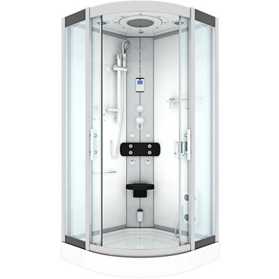 AcquaVapore Duschkabine Dusche D46-10T0-EC Komplettdusche Fertigdusche 90x90 AcquaVapore Duschkabine Dusche D46-10T0-EC Komplettdusche Fertigdusche 90x90