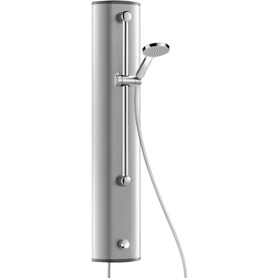 Delabie DU-Element TEMPOSOFT Ventil Alunox-Matt Anschl. oben + Handbrause 30Sek Delabie DU-Element TEMPOSOFT Ventil Alunox-Matt Anschl. oben + Handbrause 30Sek