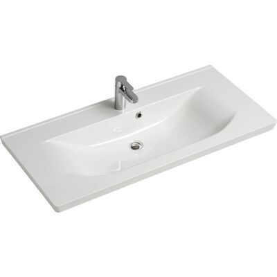 Pelipal Mineralmarmor-Waschbecken 110 cm Trentino Pelipal Mineralmarmor-Waschbecken 110 cm Trentino