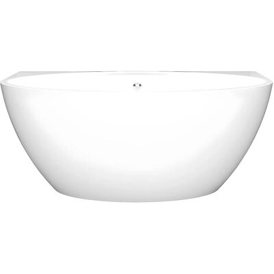 Vente-unique Vorwandbadewanne Pagrus Weiß 151 cm Vente-unique Vorwandbadewanne Pagrus Weiß 151 cm