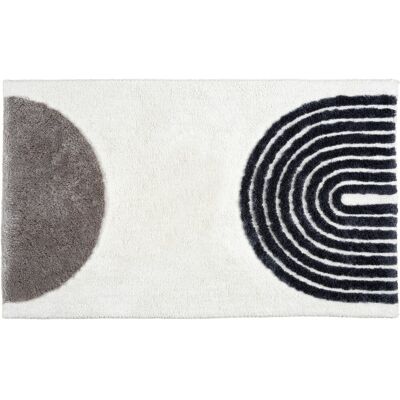 Schöner Wohnen Kollektion Schöner Wohnen Badteppich Barbados Semi-Circle Linien ca. 60 cm x 90 cm Schöner Wohnen Kollektion Schöner Wohnen Badteppich Barbados Semi-Circle Linien ca. 60 cm x 90 cm
