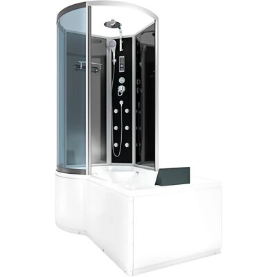 AcquaVapore Kombination Badewanne Dusche K50-R31-EC Duschtempel 100x170 AcquaVapore Kombination Badewanne Dusche K50-R31-EC Duschtempel 100x170