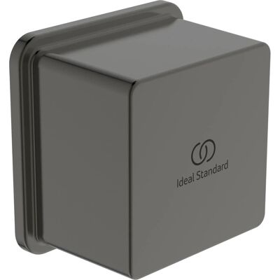 Ideal Standard Wandanschlussbogen BC772A5, Metall, Magnetgrau - Duschanschluss Ideal Standard Wandanschlussbogen BC772A5, Metall, Magnetgrau - Duschanschluss